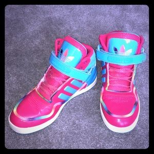 🔥RARE🔥 Adidas Trefoil High Tops
